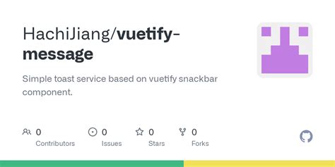 vuetify message.